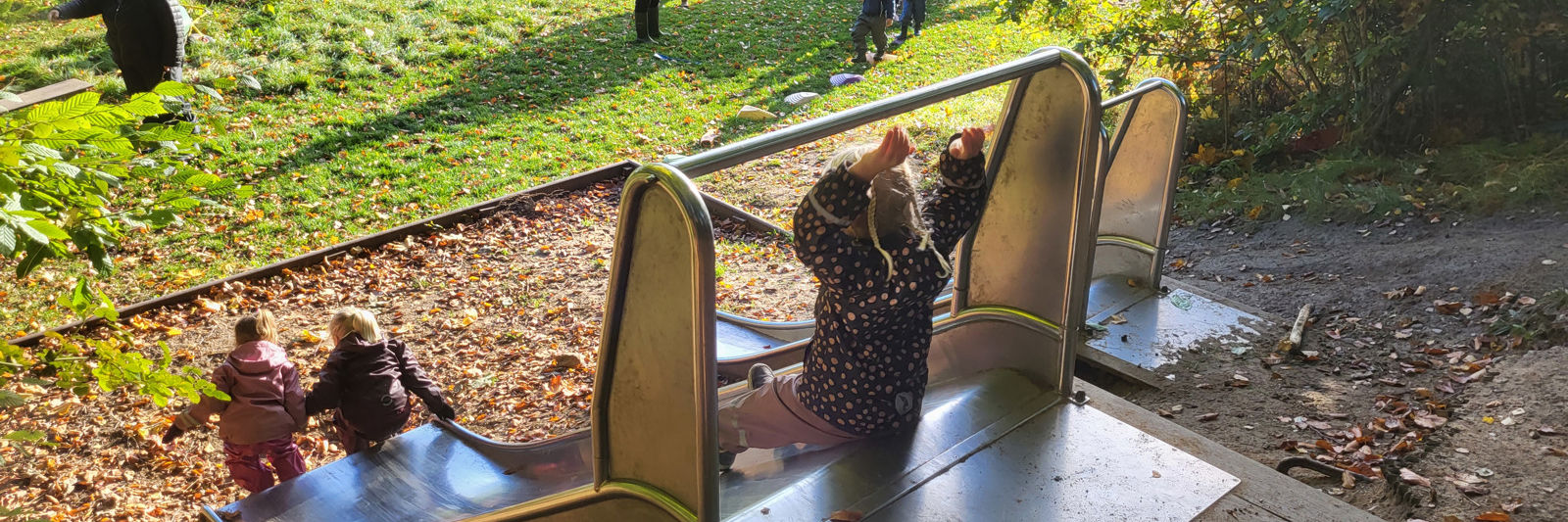 Rutsjebane i Børnehuset Langå